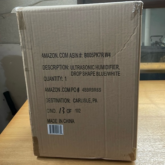 Ultrasonic humidifier - Picture 1 of 2